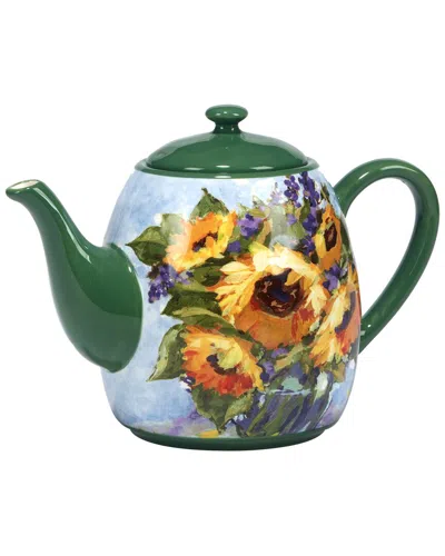 Certified International Sunflower Bouquet Teapot
