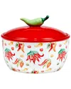 Certified International Sweet & Spicy Bean Pot In Multicolor
