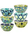 Certified International Tapestry Set Of 6 All Purpose Bowls