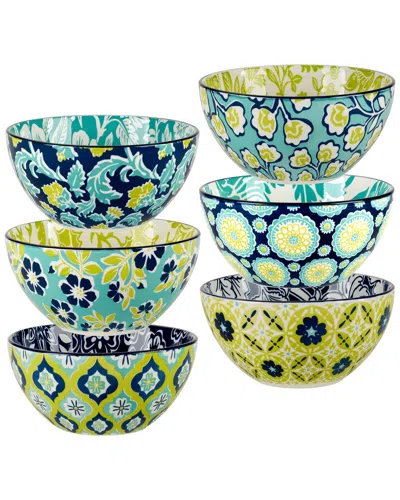 CERTIFIED INTERNATIONAL CERTIFIED INTERNATIONAL TAPESTRY SET OF 6 ALL PURPOSE BOWLS