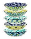 Certified International Tapestry Set Of 6 Soup/pasta Bowls