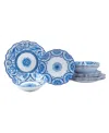 Certified International Veranda 12 Pc Dinnerware Set, Service For 4 In Miscellaneous