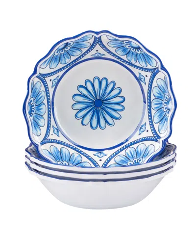 Certified International Veranda Set Of 4 All Purpose Bowl 8.5" X 2", Service For 4 In Miscellaneous