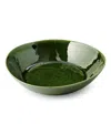 Certified International Verde Stoneware Serving Bowl In Green