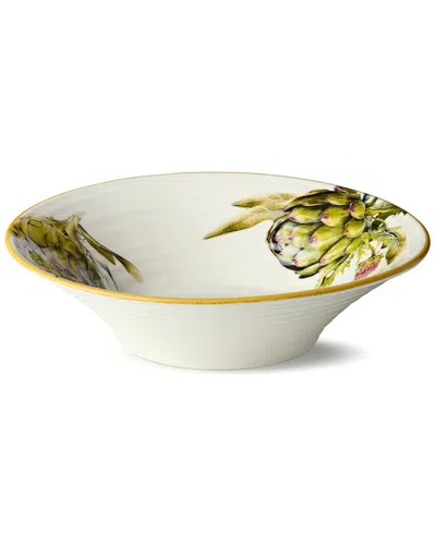 Certified International Verdura Pasta Bowl In White