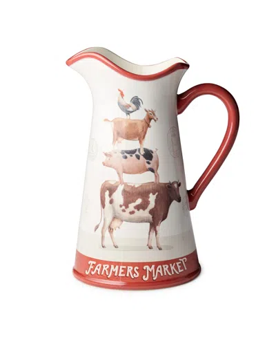 Certified International Vintage Farm Pitcher In Miscellaneous