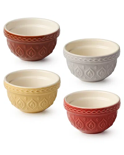 Certified International Vintage Farm Set Of 4 Prep Bowls In Multi