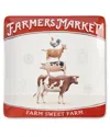 Certified International Vintage Farm Square Platter