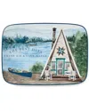 Certified International Wake At The Lake Rectangular Platter