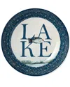 Certified International Wake At The Lake Serving Bowl