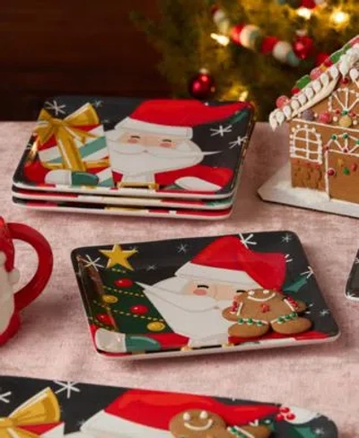 Certified International Whimsy Christmas Dinnerware Collection In Multi