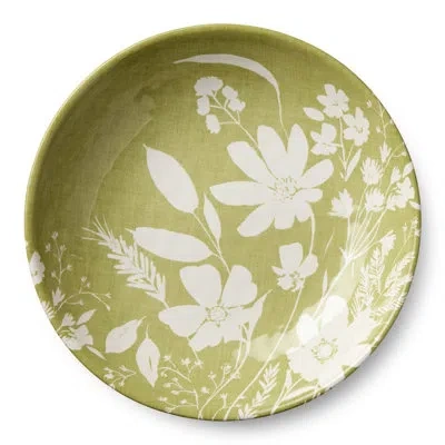 Certified International Wildflowers Ceramic Oval Platter, Floral Watercolor Botanical Serving Platter Ideal For Appetizers,  In Multicolored