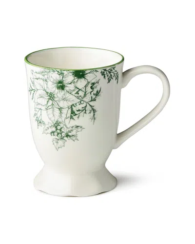 Certified International Winter Evergreen Set Of 6 Mugs In Multi