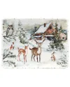 Certified International Winter's Frost Large Rectangular Platter In Multi