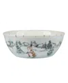 Certified International Winter's Frost Large Bowl In Multi