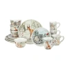 Certified International Winter's Walk 16-pc. Earthenware Dinnerware Set In White