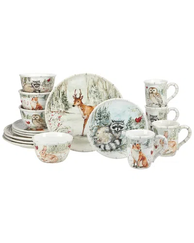 CERTIFIED INTERNATIONAL CERTIFIED INTERNATIONAL WINTER'S WALK 16PC DINNERWARE SET