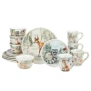 Certified International Winter's Walk 16pc Dinnerware Set In Multi