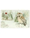 Certified International Winter's Walk Rectangular Platter In Multi