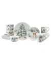 Certified International Winters Frost Collection In Multi