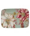 Certified International Winters Joy Rectangular Platter In Red