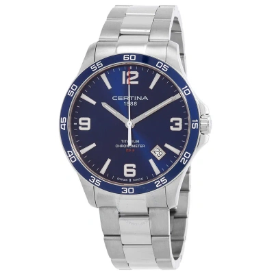 Certina Ds-8 Quartz Blue Dial Men's Watch C0338514404700