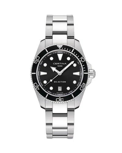 Certina Ds Action Gent Watch, 40mm In Metallic