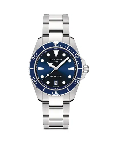 Certina Ds Action Gent Watch, 40mm In Gray