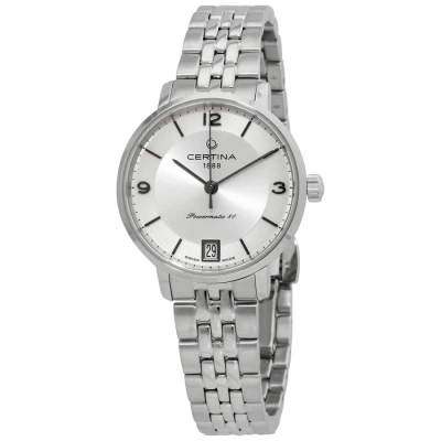 Certina Ds Caimano Automatic Silver Dial Ladies Watch C035.207.11.037.00 In Metallic