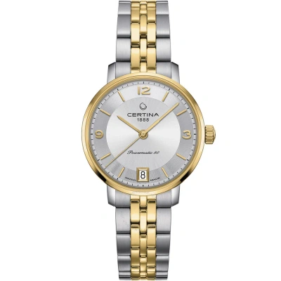Certina Ds Caimano Automatic Silver Dial Ladies Watch C035.207.22.037.02 In Metallic