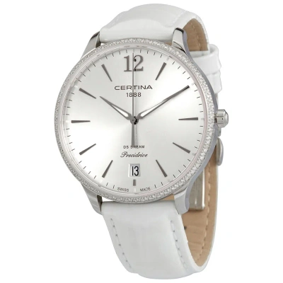 Certina Ds Dream Precidrive Silver Dial Ladies Watch C021.810.66.037.00 In Silver / White
