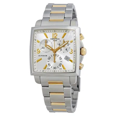 Certina Ds Podium Chronograph Ladies Watch C001.317.22.037.00 In Metallic