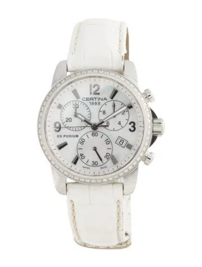 Pre-owned Certina Ds Podium Watch In Multi