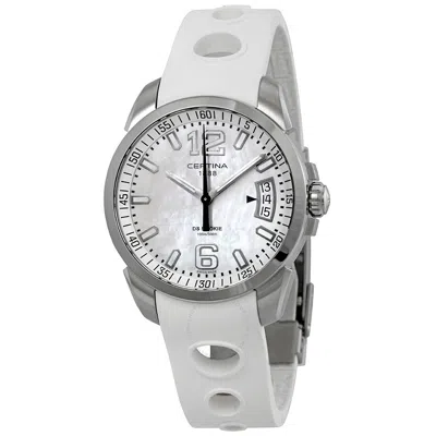 Certina Ds Rookie Mother Of Pearl Dial Unisex Watch C016.410.17.117.00 In Mother Of Pearl / White