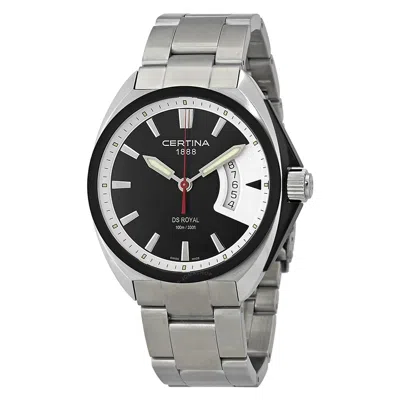 Certina Ds Royal Quartz Black Dial Men's Watch C010.410.11.051.00