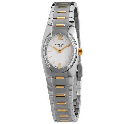 Certina Ds Spel Mini Quartz White Dial Ladies Watch C322.7154.50.26 In Gray