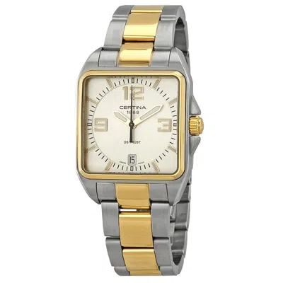 Certina Ds Trust Silver Dial Ladies Watch C019.510.22.037.00 In Gold