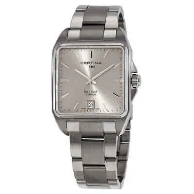 Pre-owned Certina Ds Trust Titanium Ladies Quartz Watch C019.510.44.081.00