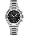 Certina Men's Swiss Chronograph Ds-7 Stainless Steel Bracelet Watch 41mm In No Color