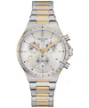 Certina Men's Swiss Chronograph Ds-7 Two-tone Stainless Steel Bracelet Watch 41mm In No Color