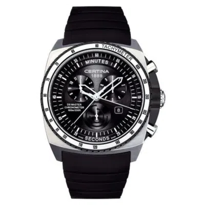 Certina Men's Watch  Ds Master 100m/330ft Cosc (contrle Officiel Suisse Des Chronomètres) ( 45 Mm) Gb In Black