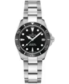 Certina Unisex Swiss Automatic Ds Action Diver Stainless Steel Bracelet Watch 38mm In No Color