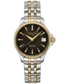 Certina Women's Swiss Ds Action Diamond Accent Two-tone Stainless Steel Bracelet Watch 34mm