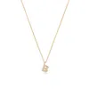 Cervin Blanc Women's Diamond Initial B Necklace In Gold In Gold