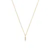 Cervin Blanc Women's Diamond Initial Necklace In 18ct Gold
