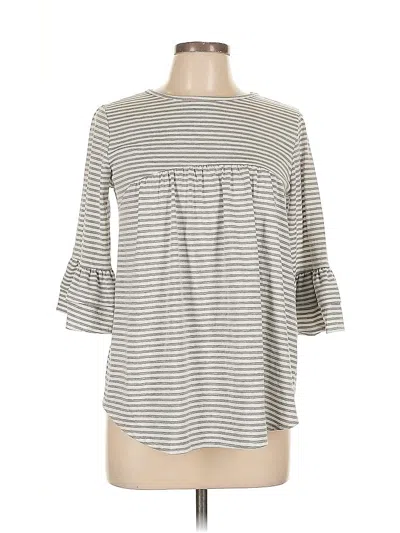 Pre-owned Ces Femme 3/4 Sleeve T-shirt In Gray