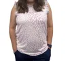 Ces Femme Animal Print Tank Top In Lavender