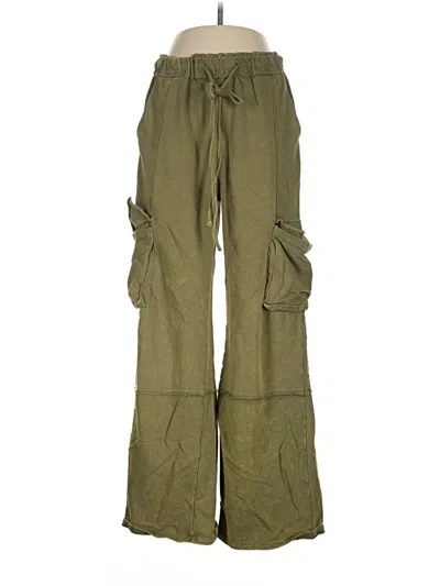 Pre-owned Ces Femme Cargo Pants In Green
