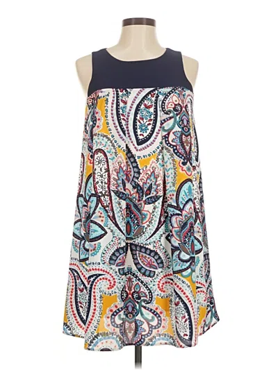 Pre-owned Ces Femme Casual Dress In Blue