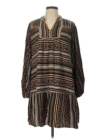 Pre-owned Ces Femme Casual Dress In Brown
